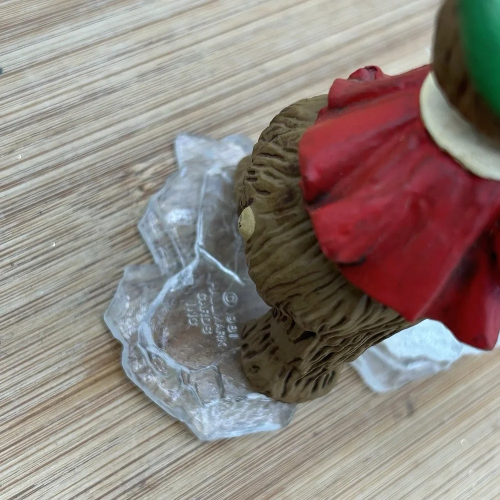 Hallmark The‎ Ice Sculptor Artist Christmas Bear Ornament MINT in Box 1981